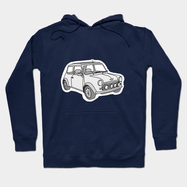 mini car Hoodie by PedroVale